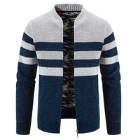 Herren Gestreifter Herbstpullover – Tobias