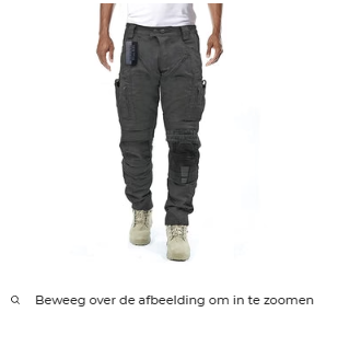 Funktionale Herren Cargo-Hose mit Knieschutz – Bram