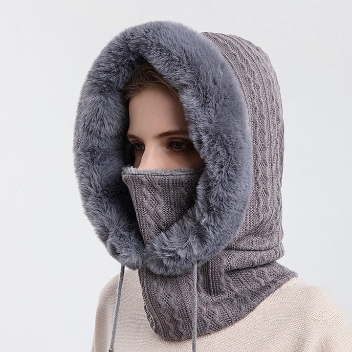 Weicher warmer 3-in-1 Damen Schal – Rizza