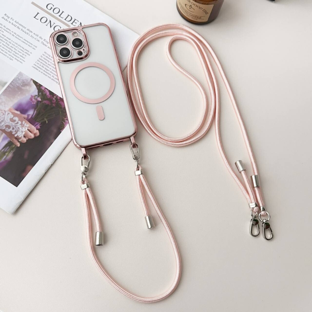 MagSafe-Umhängehülle für iPhone mit Tragegurt – Halo (1+1 GRATIS)