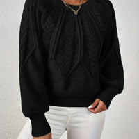 Damen Strickpullover mit Lanternärmeln – Sanna