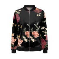 Damen Sommerjacke mit feinem Blumenmuster – Fiora