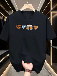 Herren Grafik T-Shirt aus 100% Baumwolle – Franz Oktoberfest 2025