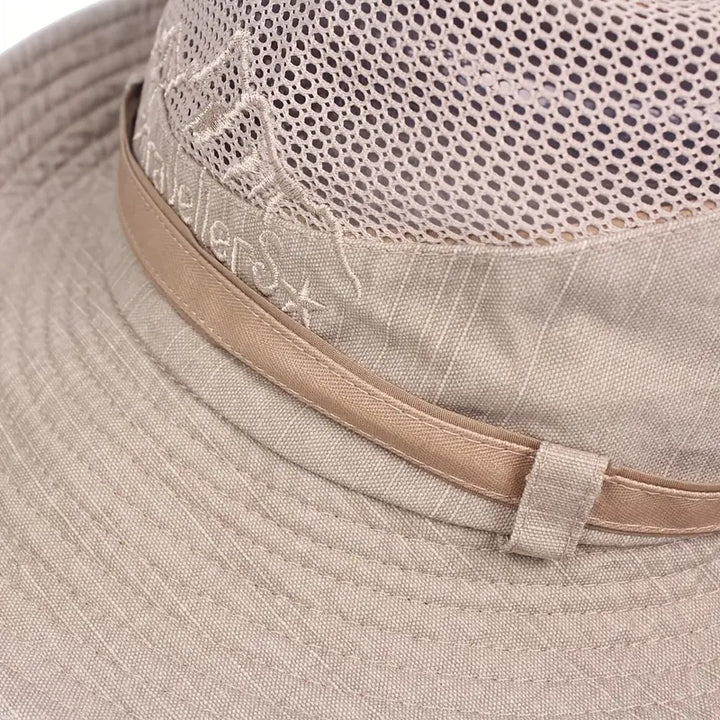 Outdoor Sonnenhut mit Verstellbaren Riemen und Breiter Krempe – Solantra