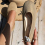 Orthopädische Damen-Ballerinas mit Komfortsohle & klassischem Design – Mia