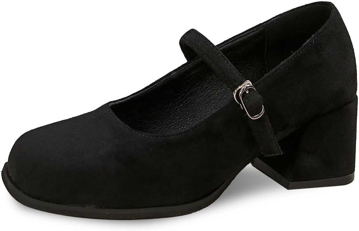 Wildleder Pumps mit Schnalle – Lena Oktoberfest 2025
