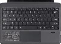 Kabellose Bluetooth-Tastatur mit Hintergrundbeleuchtung und Touchpad für Surface Pro – Nexora