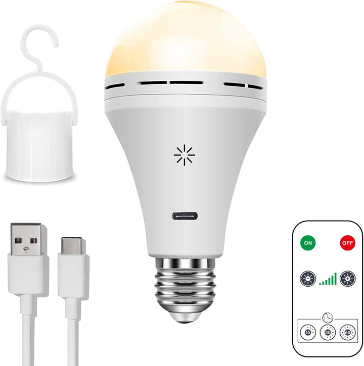 Drahtlose USB aufladbare LED Lampe – Luxaro