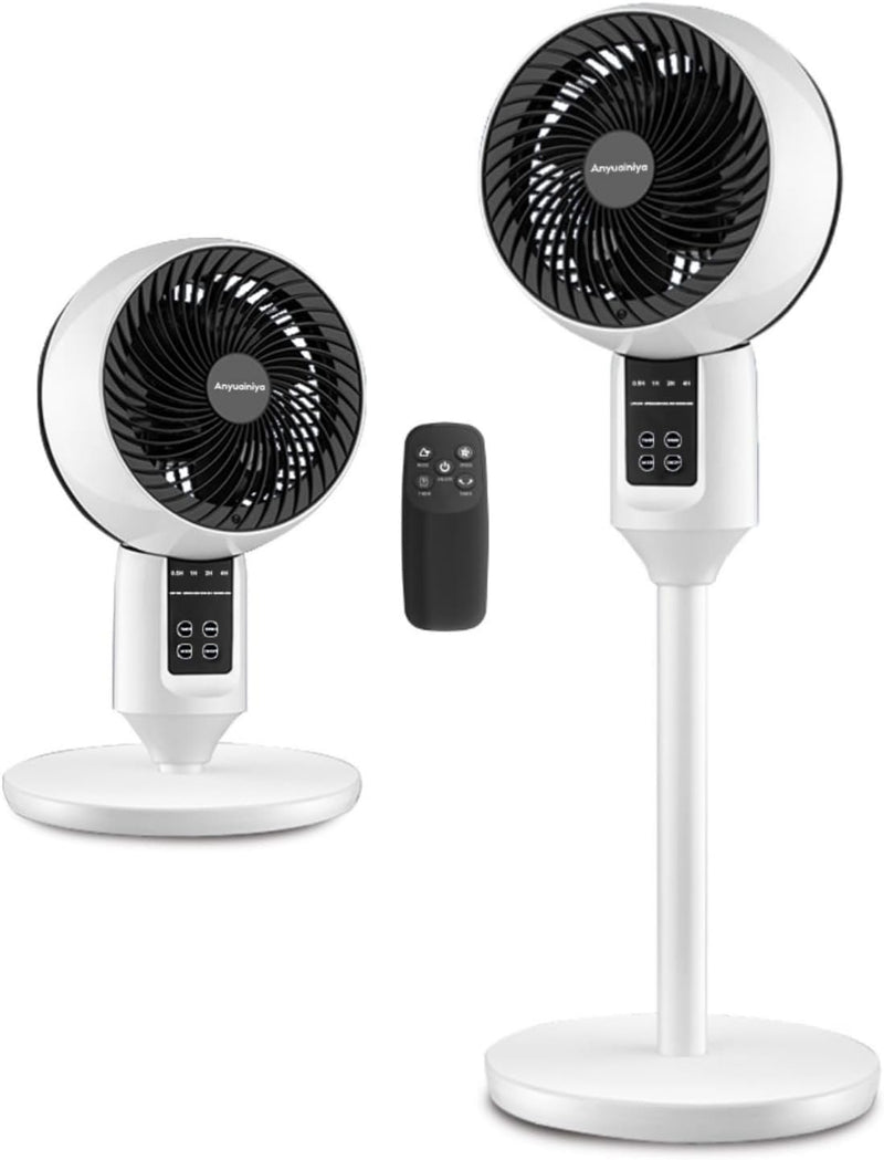 Einstellbarer Standventilator mit 3D-Oszillation – Aerion