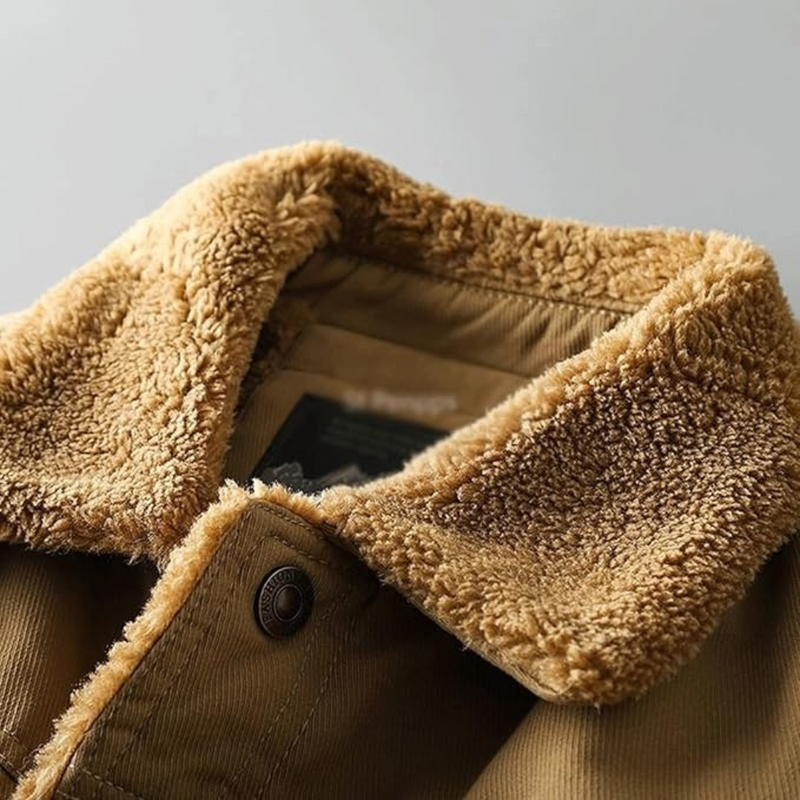 Herren Gelegte Outdoor Winterjacke – Gefüttert mit Wollinnenfutter – Danny