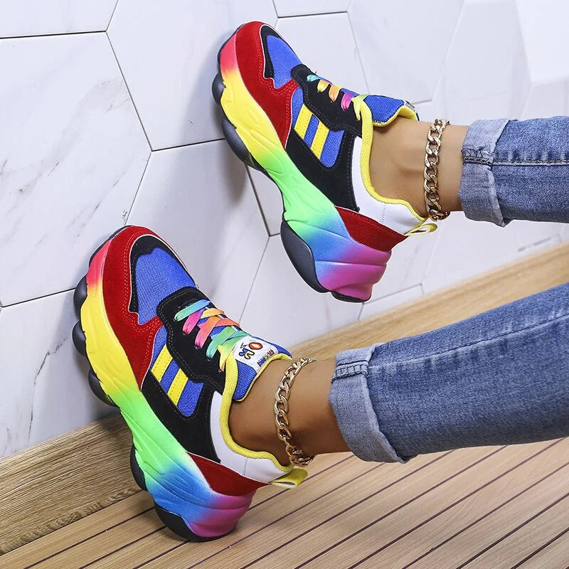Bunte Damen Sneaker – Solenya