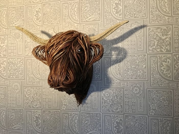 Cow Wall Sculpture – Bowie