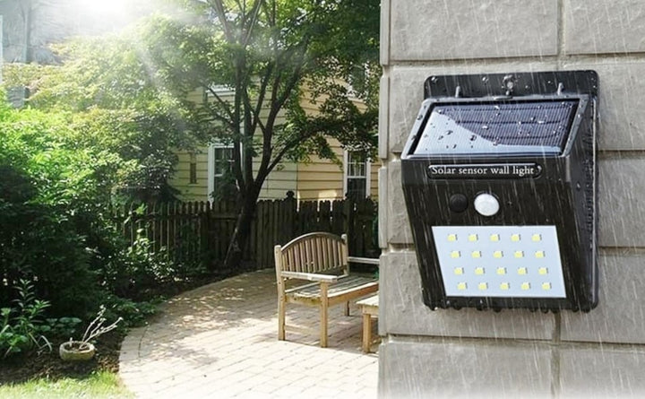 Set von 5 Solar-LED-Außenlampen – LumaPath