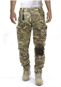 Funktionale Herren Cargo-Hose mit Knieschutz – Bram