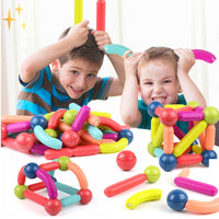 64-teilige Magnetische Bausteine - Creatix