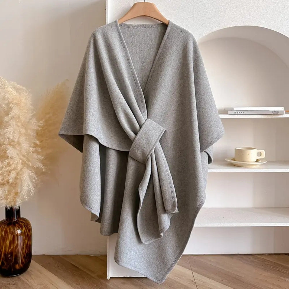 Damen Wickeltuch mit winddichtem Design – Celeste