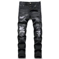 Trendige zerrissene Herrenjeans - Jaxon