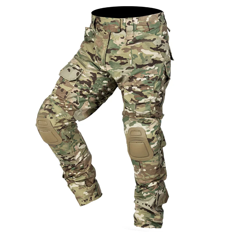 Herren Cargo-Hosen mit Knieschutz – Tobias