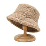 Warmer Modischer Teddy-Bucket-Hut - Livia