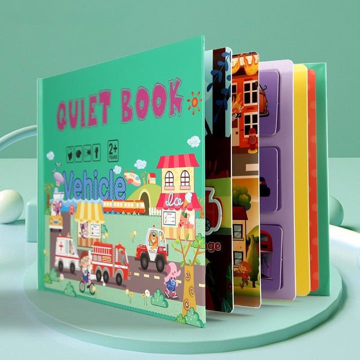 Bildungs-Busy Book für Kinder – LearnJoy
