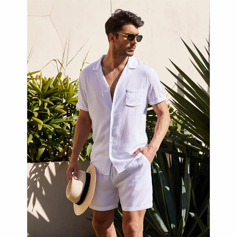 Leinen Herren Sommeranzug – Jairo