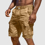 Sommerliche Herren-Cargoshorts aus Baumwollmischung – Rafael