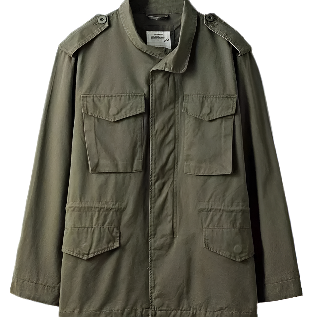 Herren Militärjacke mit praktischen Taschen – Enzo