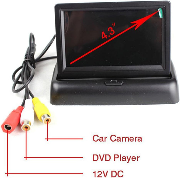 Drahtlose Parkplatzkamera mit 4,3" (10,9 cm) LCD-Monitor – ParkSafe