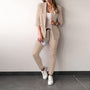 2-teiliges Stretch-Damenanzug mit Blazer - Vivian