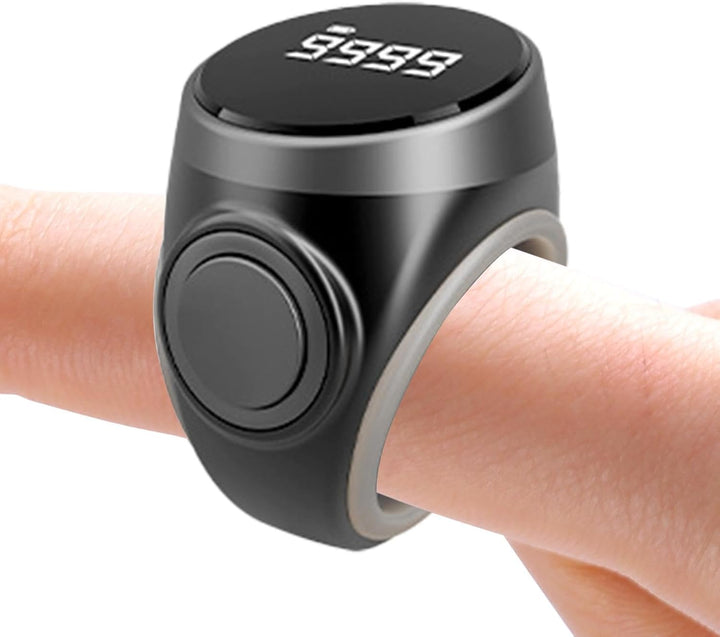 4-stellig aufladbarer digitaler Fingerzähler-Ring (1+1 GRATIS) – Calmero