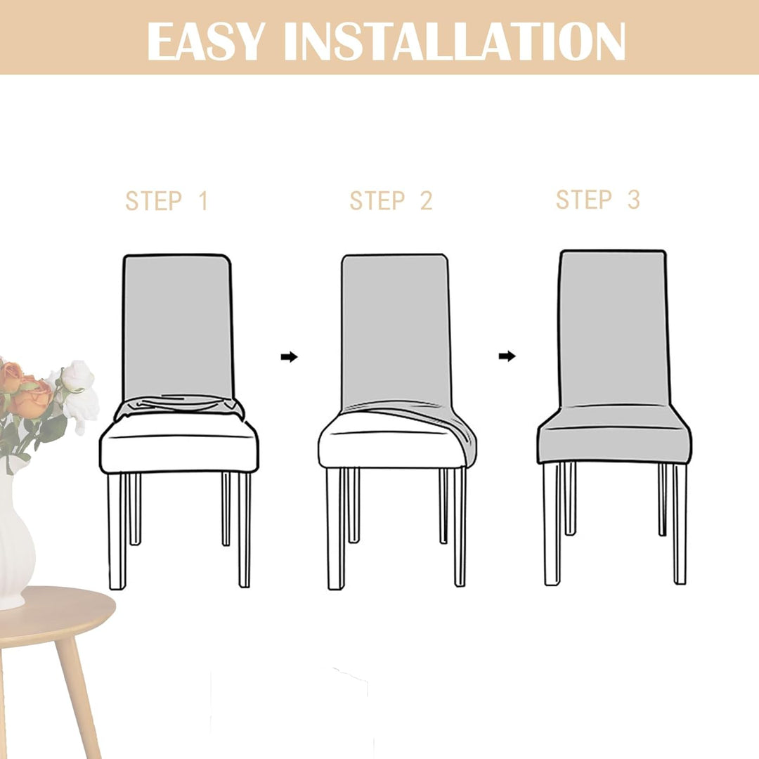 Stretch Esszimmerstuhlbezüge Set – ChairGuard