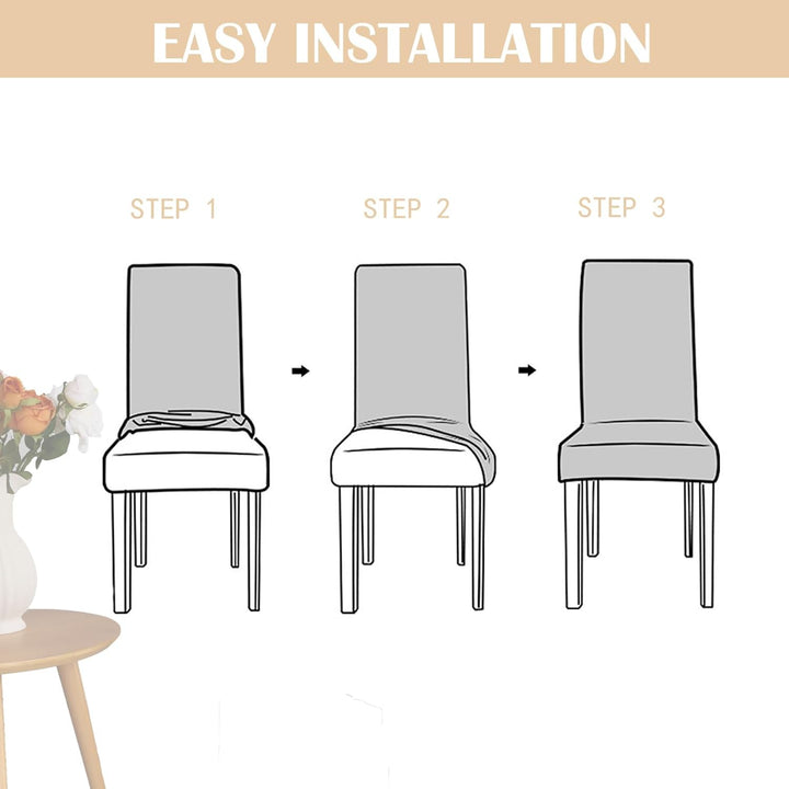 Stretch Esszimmerstuhlbezüge Set – ChairGuard