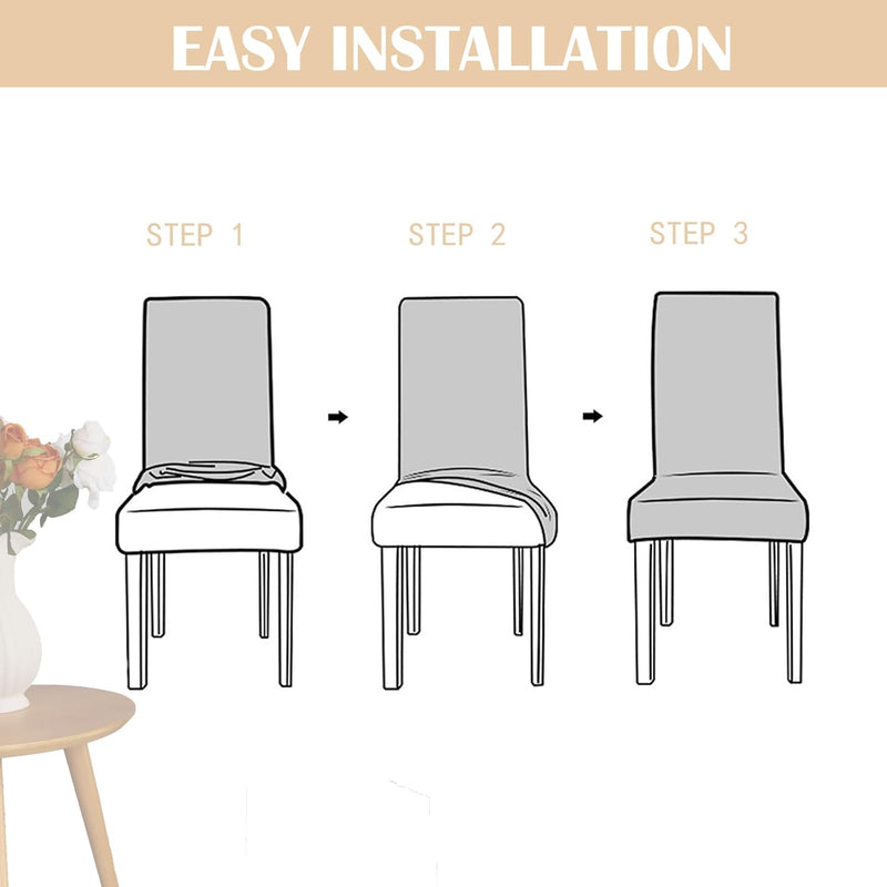 Stretch Esszimmerstuhlbezüge Set – ChairGuard