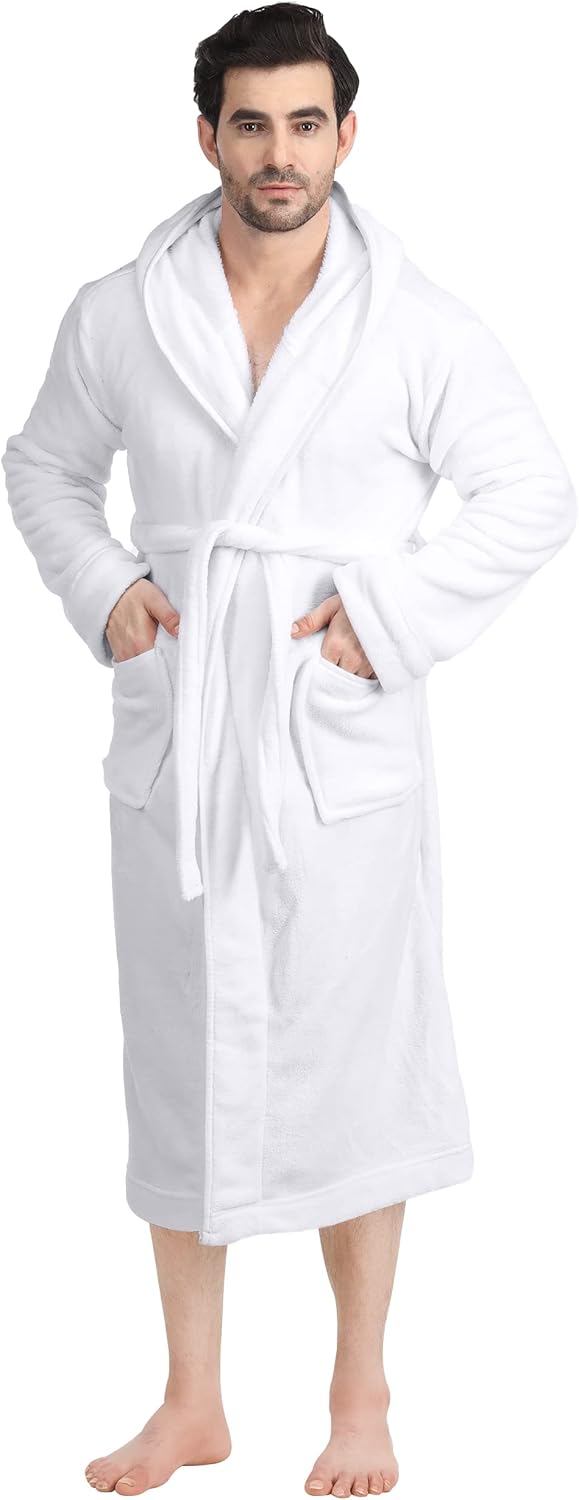 Comfortabele Heren Fleece Badjas - Harry