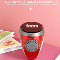 4-stellig aufladbarer digitaler Fingerzähler-Ring (1+1 GRATIS) – Calmero