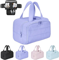 Reise-Kosmetiktasche – Große wasserdichte Kulturbeutel- und Make-up-Organizer (4-in-1) – Selvane