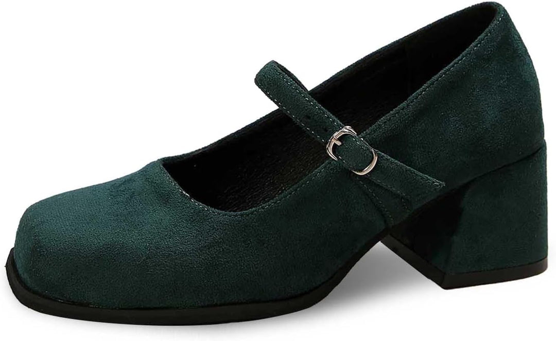 Wildleder Pumps mit Schnalle – Lena Oktoberfest 2025