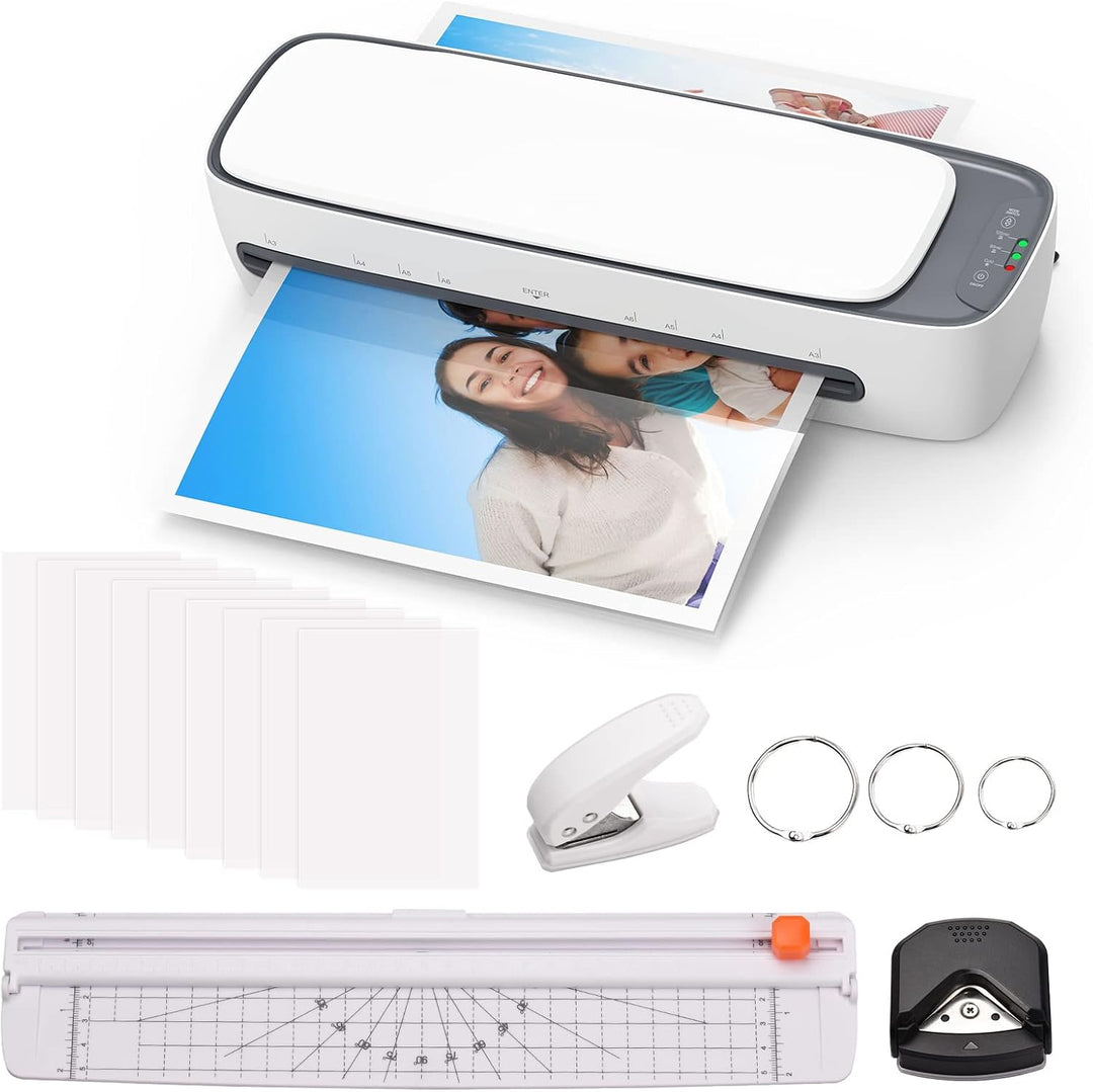 A3 Desktop-Laminierer-Set mit heißen und kalten Modi sowie 6-in-1-Funktionen – Lexaro
