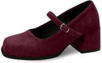 Wildleder Pumps mit Schnalle – Lena Oktoberfest 2025