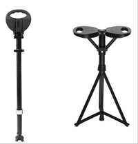 Klappstock mit Sitz – StepMate