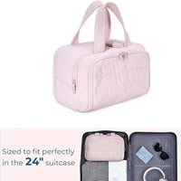 Reise-Kosmetiktasche – Große wasserdichte Kulturbeutel- und Make-up-Organizer (4-in-1) – Selvane