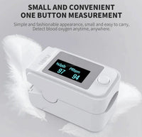 Nicht-invasives Finger-Oximeter mit LED-Display – PrecisionPulse