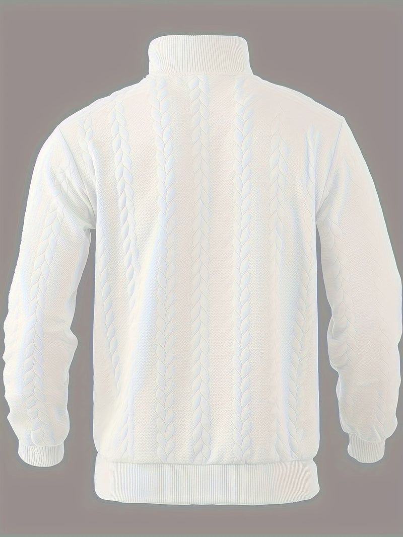 Vintage Herrenpullover mit Reißverschluss – Victor