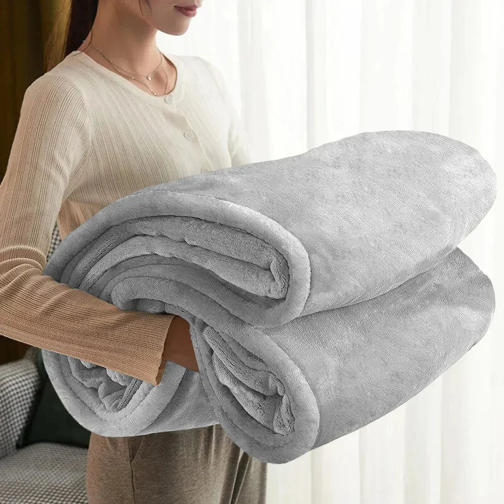 All-Season Dicke Fleece Decke - CozySeasons