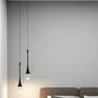 Glas Hängeleuchte mit warmem Lichtschein - Vetra