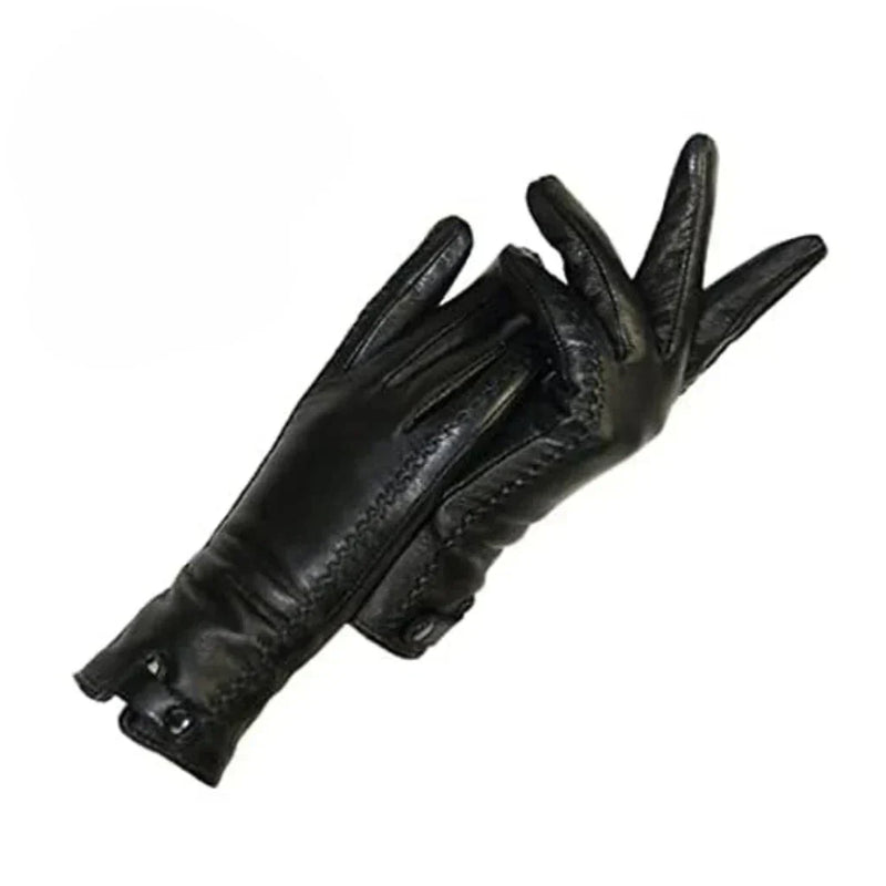 Vintage Leder Damenhandschuhe - RetroGrove