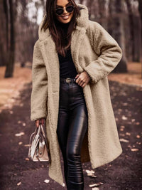 Damen Trenchcoat mit Gürtel & Doppelknopfleiste – Clara