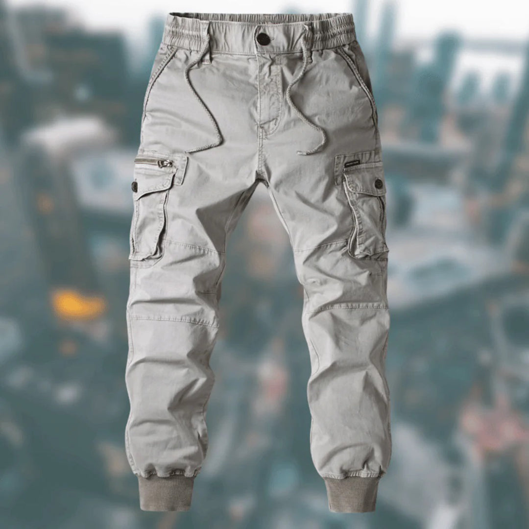 Herbstliche Lässige Herren Cargo-Joggerhose – Lukas