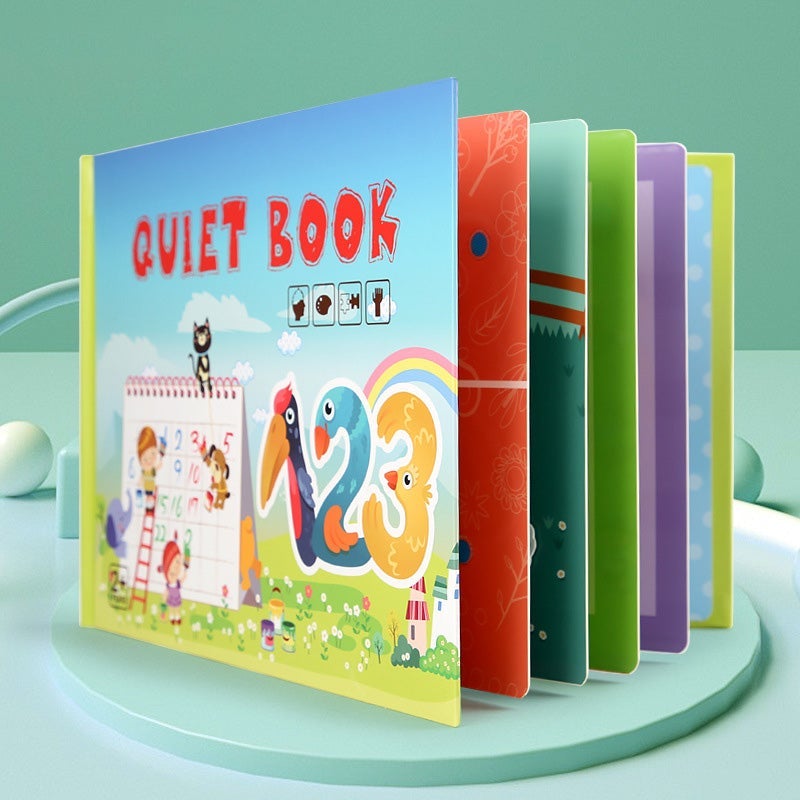 Bildungs-Busy Book für Kinder – LearnJoy