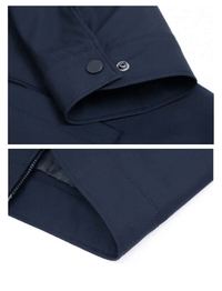 Gefütterte Herren Winterjacke aus Polyester – Arvid